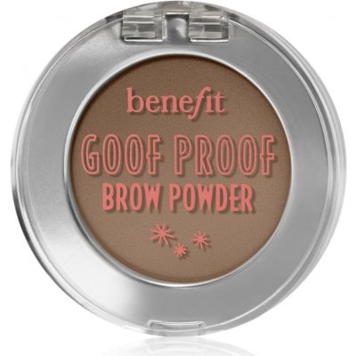 Benefit Goof Proof Brow Powder púder na obočie odtieň 3 Warm Light Brown 1,9 g