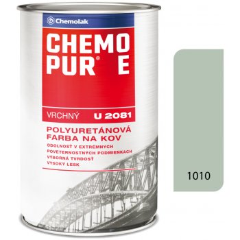 Chemopur E U2081 1010 šedá pastelová 0,8l vrchná polyuretánová farba na kov, betón, drevo