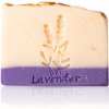 Prírodné mydlo s kozím mliekom a levanduľou - SAVON - LAVENDER 100 g Obal: Bez obalu / Packing free