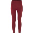 Fjällräven Abisko tights W S POMEGRANATE červená