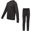Sensor Merino Active set juniorský tričko dl.rukáv + spodky čierna