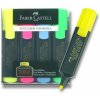 Zvýrazňovač Faber-Castell Textliner 1548 súprava 4 farieb -