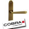 COBRA ALT-WIEN PZ 90 mm kľučka pravá/guľa bronz česaný