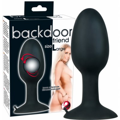 You2Toys Backdoor Friend Large - Análny kolík so stimulačnou guľôčkou