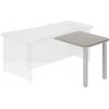LENZA Prídavný stôl Lenza Wels, 110x76,2x70cm, kovové nohy - driftwood