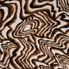 Strima Viscose Stretch Print - Zebra Brush Strokes, Sand
