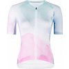 dres FORCE SPLASH LADY kr. rukáv, růžovo-modrý Velikost: M