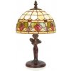 Vitráž lampa Tiffany stolová 34*Ø20
