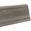 Döllken , DOPREDAJ: 2500x50x25 mm cm Soklová podlahová lišta SLK50 W478 Dub sardinia 2,5 m, 2500x50x25 mm, šedá