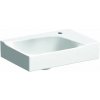 Geberit Xeno 2 Umývadielko 40x28 cm, otvor na batériu vpravo, bez prepadu, s KeraTect, biela 500.529.01.1