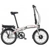 Liberty e-Hyperion 3spd Skládací elektrokolo 36V, přední motor, bílé, Akumulátor Akumulátor Compact 36V 17,5 Ah