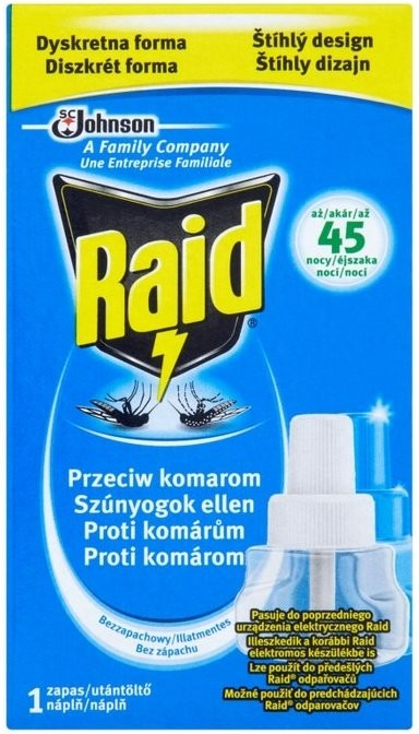 RAID tekutá náplň proti komárom 27ml 1 kus