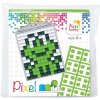 Pixelhobby Pixel kľúčenka žaba 1 ks