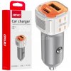 Nabíjačka do auta USB-A + USB-C 20W 12/24V AMiO-03882