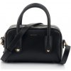 KABELKA GANT ICONIC MINI LEATHER BAG BLACK
