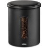 XAVAX Barista vzduchotěsná matná černá na 500 g zrnkové kávy nebo 700 g mleté kávy