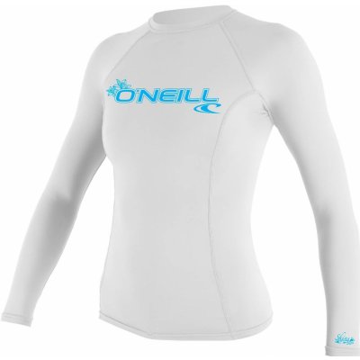 O'Neill Wms Basic Skins L/s Rash white
