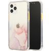 AppleKing mramorovaný kryt odolný proti poškrabaniu pre iPhone 12 Pro Max - ružový - možnosť vrátiť tovar ZADARMO do 30tich dní