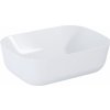 Elita Reni umývadlo 45.5x32.5 cm obdĺžnik pultové umývadlo biela RE040800038060