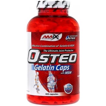 Amix Osteo Gelatina + MSM 400 kapsúl