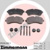 Sada brzdových platničiek kotúčovej brzdy ZIMMERMANN 29200.205.1