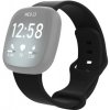 PROTEMIO 38610 BUTTERFLY Silikónový remienok pre Fitbit Versa 3 / Fitbit Sense čierny