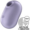 Satisfyer Pro To Go 2 Double Air Pulse Stimulator & Vibrator - Violet