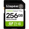Kingston Technology Canvas Select Plus Gen3 256 GB SD UHS-I Třída 10