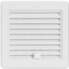 HACO Mriežka vetracia so žalúziou VM, 150 x 150 mm UB, biela 0213