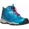 Keen WANDURO MID WP YOUTH fjord blue/fuchsia purple Veľkosť: 32/33 detské topánky
