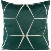 Takoy Zamatová Obliečka na vankúš BLINK 28 so striebornou geometrickou potlačou-HF-391048 | 45 x 45 cm