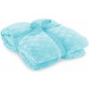Sammer Baby modrá deka SARDI s lisovaným vzorom 220x240 5902633931995