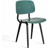HAY Stolička Revolt, black / petrol green