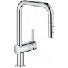 Grohe Minta - Drezová batéria s výsuvnou spŕškou, chróm 32322002