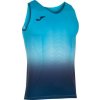 Joma bežecké Elite VII T-Shirt F.TURQUOISE-sleeveless dark navy