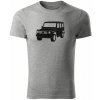 T-ričko Mercedes-Benz G-Class pánske tričko Farba trička: Oranžová, Farba potlače: Čierna, Veľkosť: XS