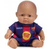 Miniland Realistická bábika FC Barcelona – Chlapček (Latinoameričan), 21 cm