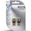 M-Tech CANBUS W5W W2.1x9.5d 12 V 4 LED biele 2 ks LB323W