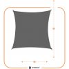 Springos SN0054 SLNEČNÁ PLACHTA 4 X 4 M TMAVO SIVÁ