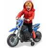 Jamara Jamara Ride-on Motorrad Power Bike 6V blau 2+