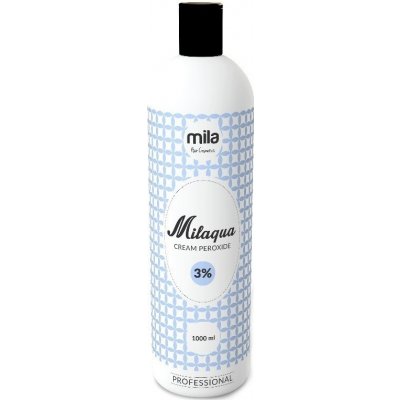 Milaqua Oxid krémový peroxid určený pre farby na vlasy Milaton 1000 ml - 3%