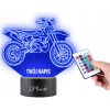 Lampa na stôl Soška 3D Led Automobilový priemysel Motocykel KTM Plexido