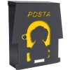 Alubox MIA box Kennel Y - poštová schránka s výmenným krytom a menovkou, pes