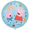 Procos Fóliový balón - Peppa Pig kruh modrý 46 cm