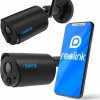 Reolink Argus ECO-V2 čierna 3MP IP kamera typu C napájaná batériou