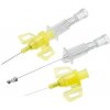 Introcan Safety 3, 24G, 0,7 x 19 mm žltý, uzavretý IV katéter, 50 ks