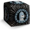 Sablio Taburet Cube Futurama Bender Vesmír: 40x40x40 cm