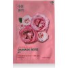 Holika Pure Essence Damask Rose plátenná maska s hydratačným a revitalizačným účinkom 20 ml