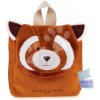 Plyšový batoh Red Panda Backpack Unicef Collection Doudou et Compagnie hnedý od 18 mes