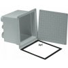 DAKOTA ELEKTRO plastová 250 x 250 mm sivá